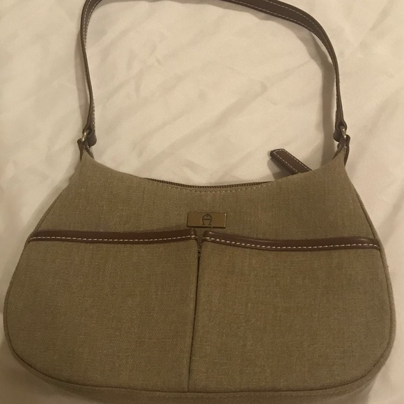 Tan Etienne Aigner Purse - Picture 1 of 3